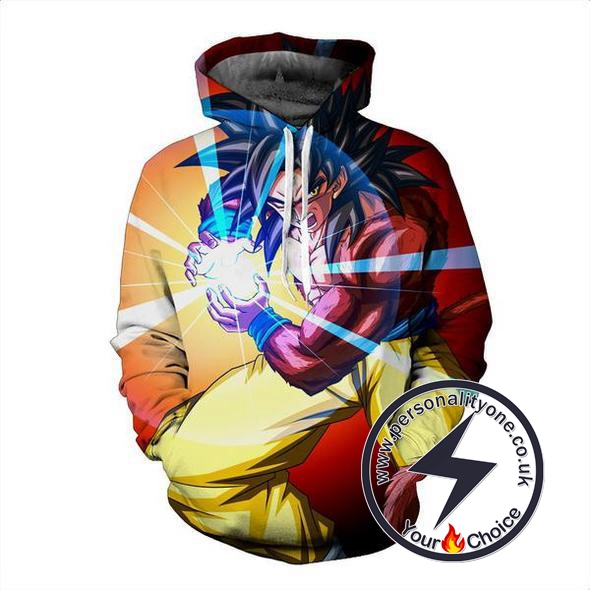 Dragon Ball Z - Goku SSj 4 3D - Hoodies